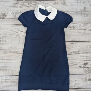 Place Navy and White Casual Kids Dress